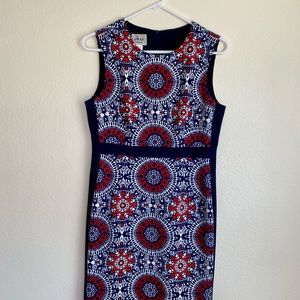 DM Collection Zila textured knit dress - 8 petite